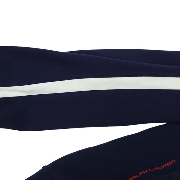 Polo Ralph Lauren Performance Full Zip Jacket Mens Size XL Stripe Track Blue - Picture 6 of 16